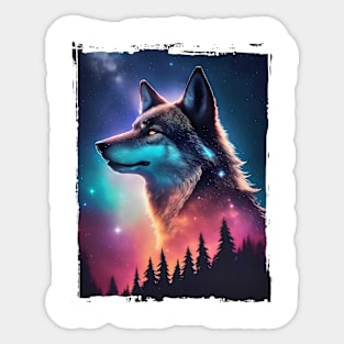 Wolf Sticker